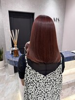 ビームズ トータルビューティー 西中島店(Bee ms Total Beauty) サラツヤロングベージュカラーブリーチしない透明感カラー