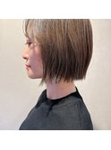 人気のパッっとしたミニボブ☆