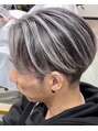リ シャルム バイ エニーハウ 南七日町店(Re charm by anyhow) メンズのバレイヤージュカラーです！