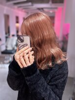 ダズリングディア(Dazzling Deer)&nbsp;ミディアム/ピンクベージュ/ウェーブミディアム