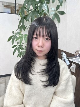 ベルヘアーデザイン 堺東(Belle hair Design) レイヤーカット/外国人風レイヤー/レイヤー/堺東