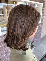 アズグロウ エクラ(AS GROW 'eclat)&nbsp;カーキグレーonハイライト【熊本市東区/帯山/長嶺】#髪質改善