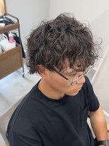 アウラヘアーサロン(aura hair salon)&nbsp;【カール感強め】ウルフパーマ