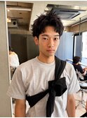 刈り上げなしスパイキー