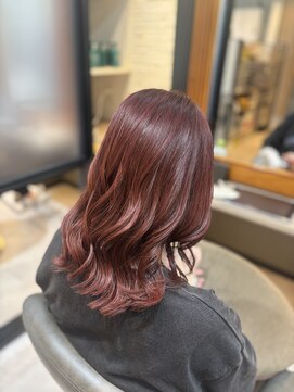 ジパング 押上店(Zipangu) ピンクブラウン/巻き髪/10代/20代