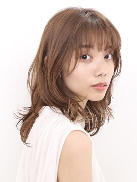 クォーターリゾート(QUARTER RESORT) イメチェン大人かわいいオリーブカラーハイライトカラー小顔