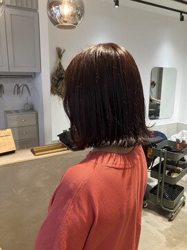 グラスバイネオリーブ 大倉山駅前店(grace by neolive) 暖色そとはねボブ/ミディアム