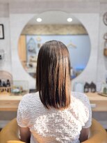 ペリ(peri)&nbsp;伸ばし途中のストレート