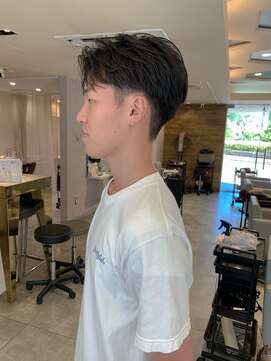 ヘアーエスクールフェイス(hair S. COEUR face) メンズカット/センターパート/枚方美容室/大阪美容室