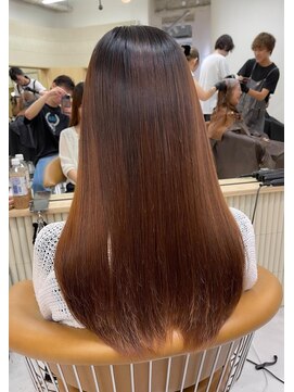 ニール 名古屋 伏見 丸の内(NEELU) ケアストレートでするパーマ落とし