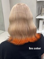 ベレーザ 渋谷(BELEZA)&nbsp;16362ブリーチ＆ダブルカラー渋谷エンドカラーラウンドバング