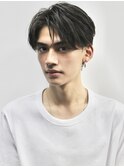 MEN’S HAIR/ブルーブラック/フェザーパーマ/渋谷ア