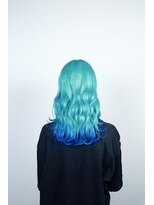 クリップ ジョイント ゴッド(CLIP JOINT GOD)&nbsp;turquoise blue × sapphire blue