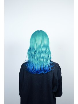 クリップ ジョイント ゴッド(CLIP JOINT GOD) turquoise blue × sapphire blue