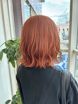 ダブルカラー/オレンジブラウン