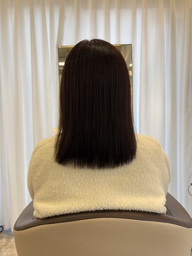 ウイ バイ ファースト 北四番丁店(u'i by first) ミディアムヘア×ブラウンヘアー