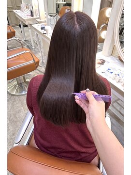 フーバイケンジ(fuu + KENJE) sinsストレート×艶カラー/大谷