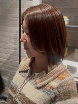 クラン バイ ナチュラル(clan by Natural)&nbsp;清楚ヘア/大人女性ヘア/ナチュラルボブ/切りっぱなしボブ/艶ボブ