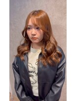 パーミル ヘア クマモト(permille ‰ hair Kumamoto)&nbsp;オレンジ×ブラウン
