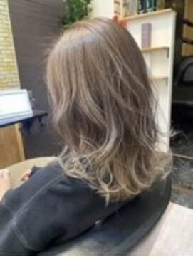 アルファ 松戸(alpha) 大人ガーリー/ダークアッシュ/似合わせカット/ミディアムレイヤ