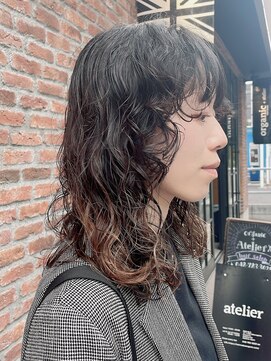 オーガニック アトリエ 大宮(organic+atelier) ボブパーマミニボブパーマ大人かわいいボブパ-マ