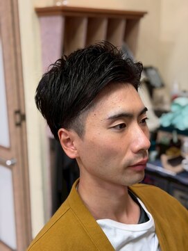 アポロカットステージ 相模大野店 アップバング/ツーブロック<理容室>[メンズ/相模大野]