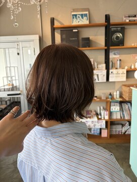 グラフィカ(GRAFICA) ラベンダーグレージュ×ボブレイヤー