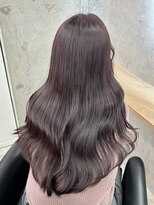 アロ 大阪梅田(alo)&nbsp;【苗代萌】ブリーチなしでできるラベンダーカラー