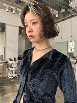 フィルムス 横浜(FILMS+) レイヤーボブ/ミルクティーベージュ/髪質改善/顔周り/横浜+