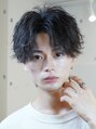 アイトーキョー 下北沢(AI TOKYO)&nbsp;シャドウパーマ［下北沢/眉毛/メンズ/センターパート］