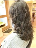 自然にボリューム ウェーブ (サロンスタイル)