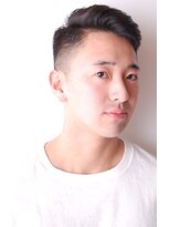 メリケンバーバーショップ コウベ(MERICAN BARBERSHOP KOBE)&nbsp;ビジネスサイドパートショートツーブロックテクノ#m