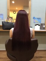 グローリー 西大路店(Glory)&nbsp;ブリーチ無しの赤味の強いカラー