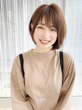アール ヘアー デザイン(r hair design) 【r hair design】小顔×耳掛けなちゅボブ