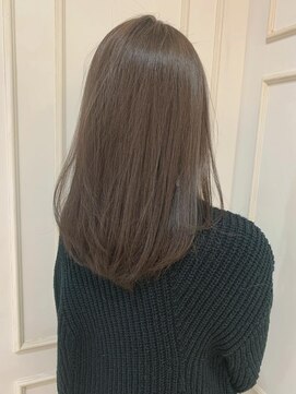 クロップ エス 湘南辻堂(crop es) 【crop es辻堂 藤田沙織】ツヤ髪ベージュカラー