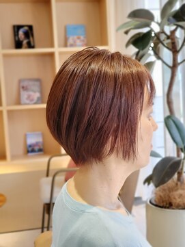 アンベント(unbent) ピンクベージュ/ショートボブ