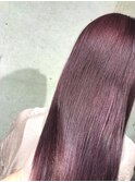 #バイオレット#ロング#艶髪#ストレート