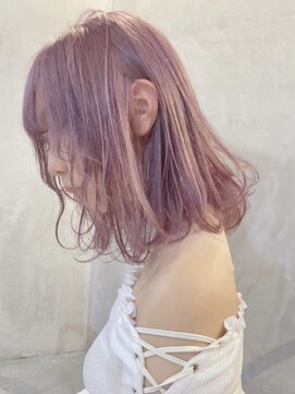 リンドトウキョウ(LINDO TOKYO) Y.Y31_カシスピンク/ピンクベージュ/ハイトーン/ダブルカラー