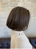 切りっぱなしボブ