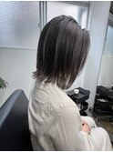 外ハネボブ×バレイヤージュカラー