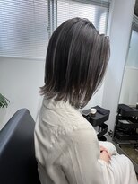 リス(LyS)&nbsp;外ハネボブ×バレイヤージュカラー