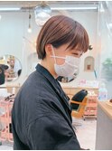 ショートボブ/ミニボブ/マッシュ/切りっぱなし/柏駅