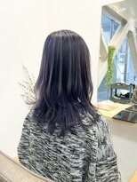 イェッカ(YECCA)&nbsp;紫のバレイヤージュカラー