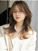 【白川20代30代40代小顔カット大人かわいいくびれモテ髪23.7.27