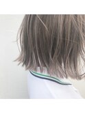 【SOAR】ミルクティー切りっぱなしボブ