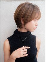 ティアラ 桜木町(TIARA)&nbsp;大人可愛いひし形ショートボブ２０代３０代４０代丸みショート