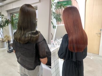 ヘアー アイス カンナ(HAIR ICI Canna)の写真/【金山2分/駐車場あり】いつもとはちょっと違う、ワンランク上の大人美髪ヘアで日常に+αの楽しみを…★