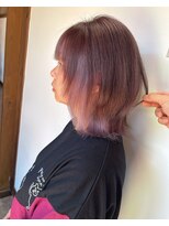 ガルボ ヘアー(garbo hair) ボブ10代20代30代ショートボブ韓国レイヤーインナーカラー