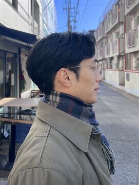 オムファミーユラグ(homme, famille raugh) 大人カジュアルな上げスタイル