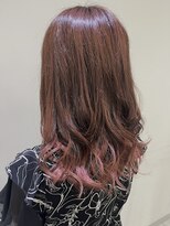 アオアクア バイ グルグル 小岩店(ao akua by GULGUL) .ピンクたっぷり!甘めグラデーションカラー.